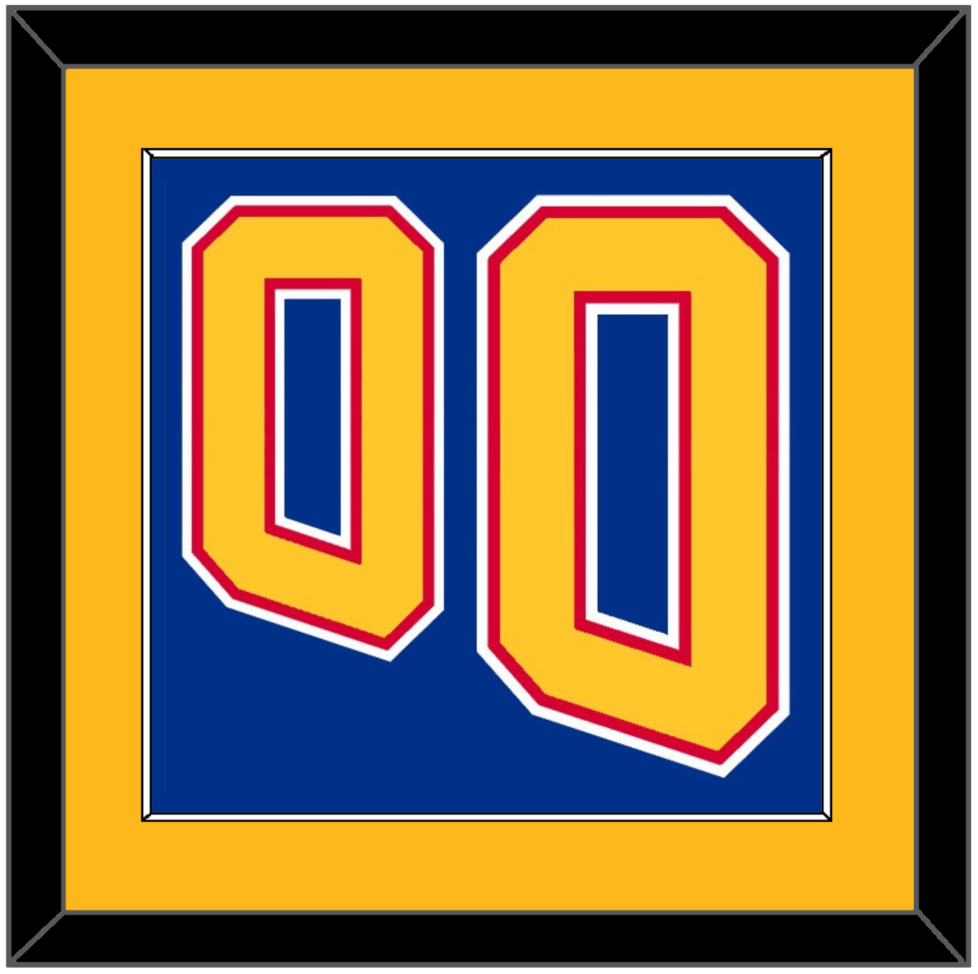 St. Louis Number (Back) - Road Blue (1995-1998) - Essential Tier 2