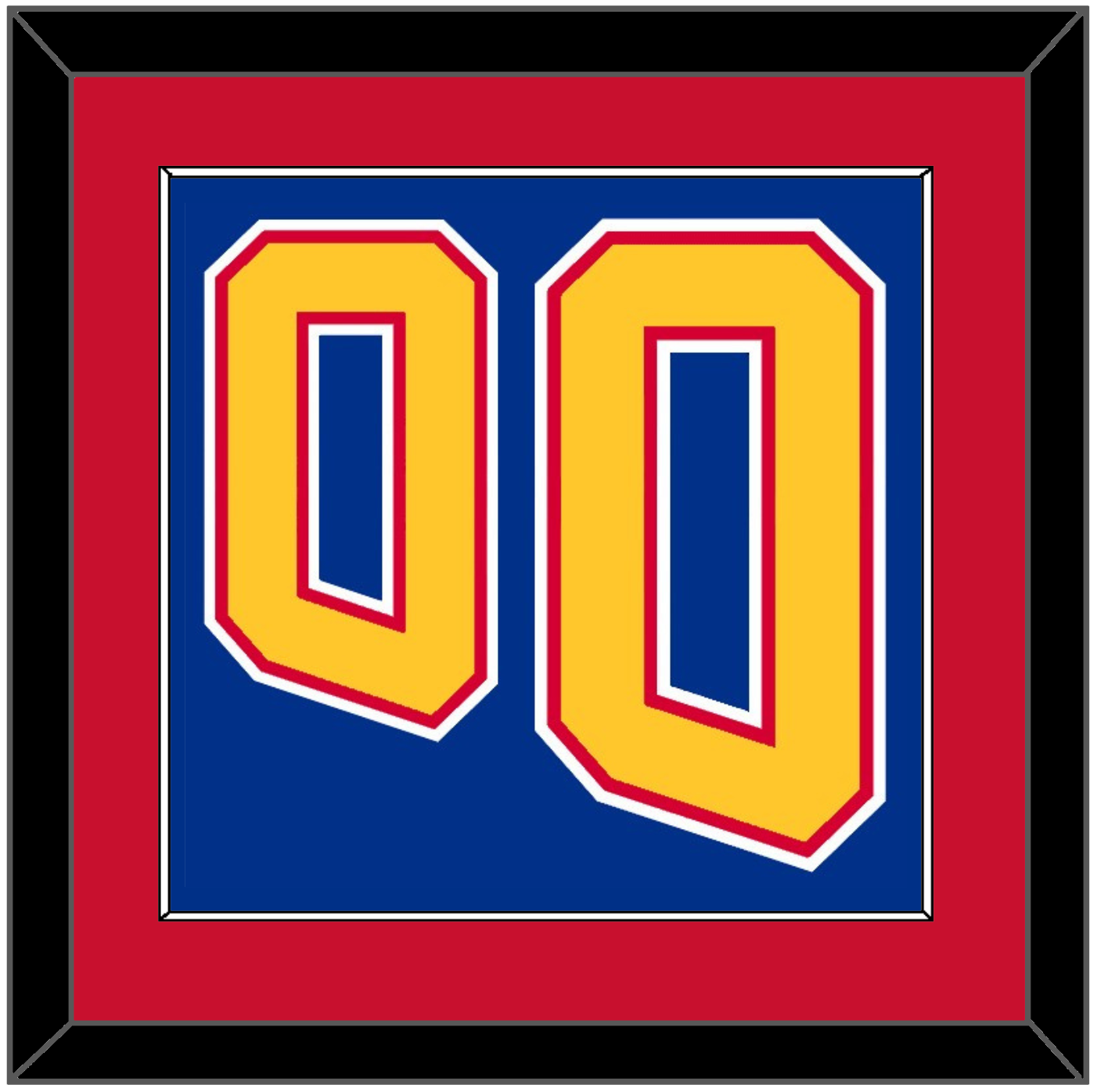 St. Louis Number (Back) - Road Blue (1995-1998) - Essential Tier 3