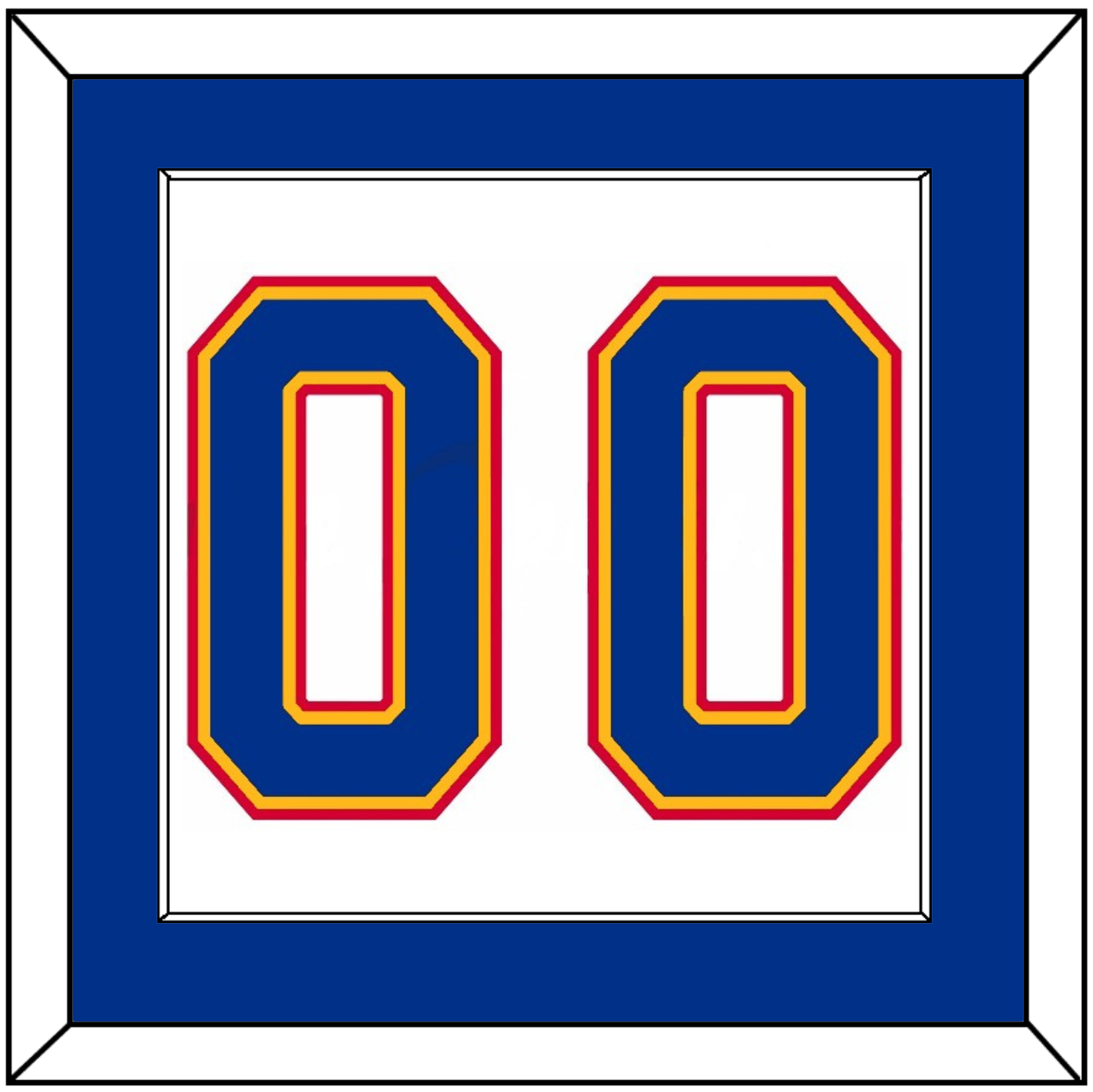 St. Louis Number (Back) - Home White (1992-1995) - Essential Tier 1