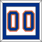 St. Louis Number (Back) - Home White (1992-1995) - Single Mat 1