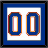 St. Louis Number (Back) - Home White (1992-1995) - Single Mat 1