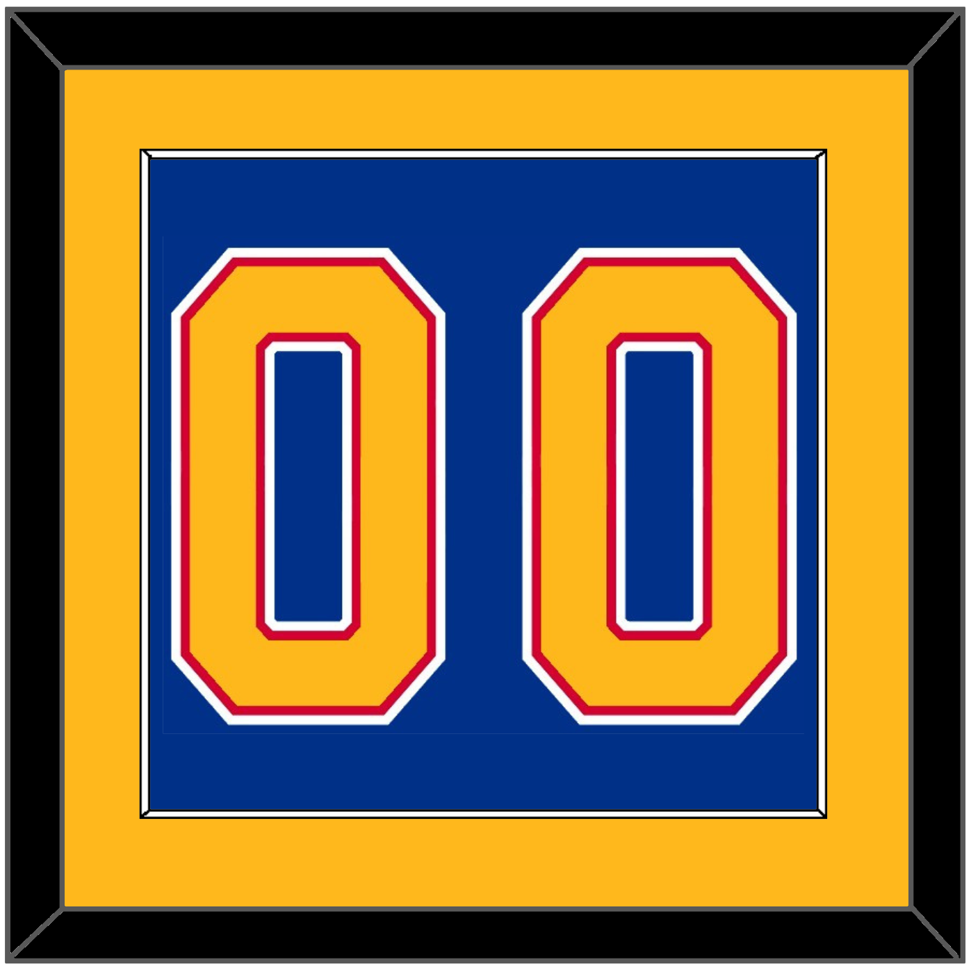 St. Louis Number (Back) - Road Blue (1992-1995) - Essential Tier 2
