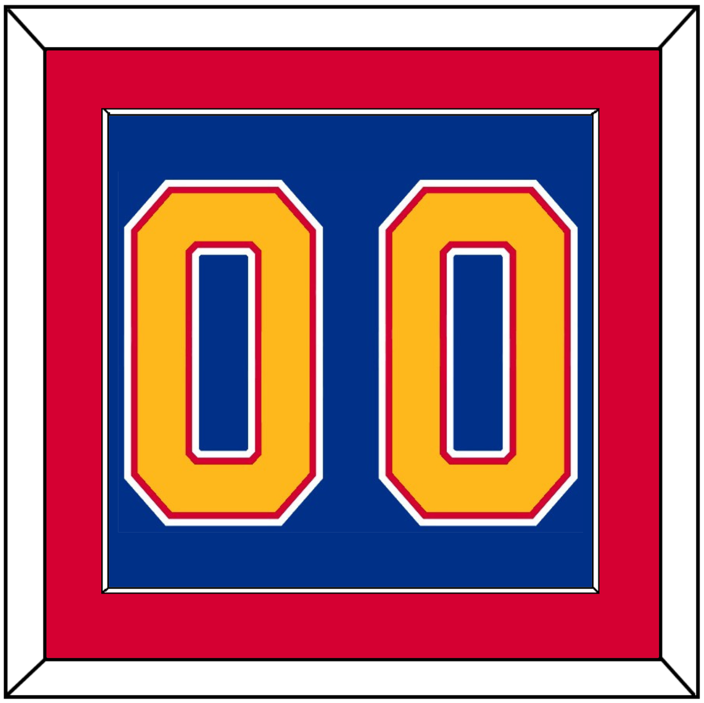 St. Louis Number (Back) - Road Blue (1992-1995) - Essential Tier 3