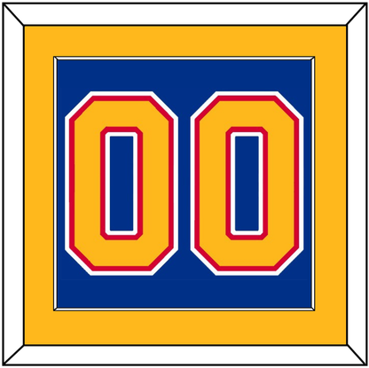 St. Louis Number (Back) - Road Blue (1985-1987) - Essential Tier 2
