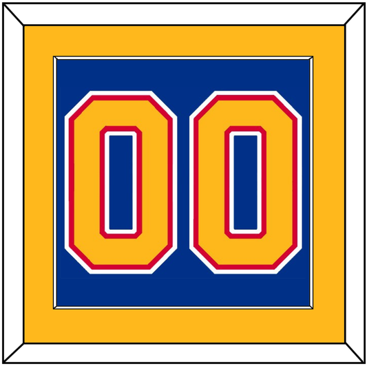St. Louis Number (Back) - Road Blue (1985-1987) - Essential Tier 2