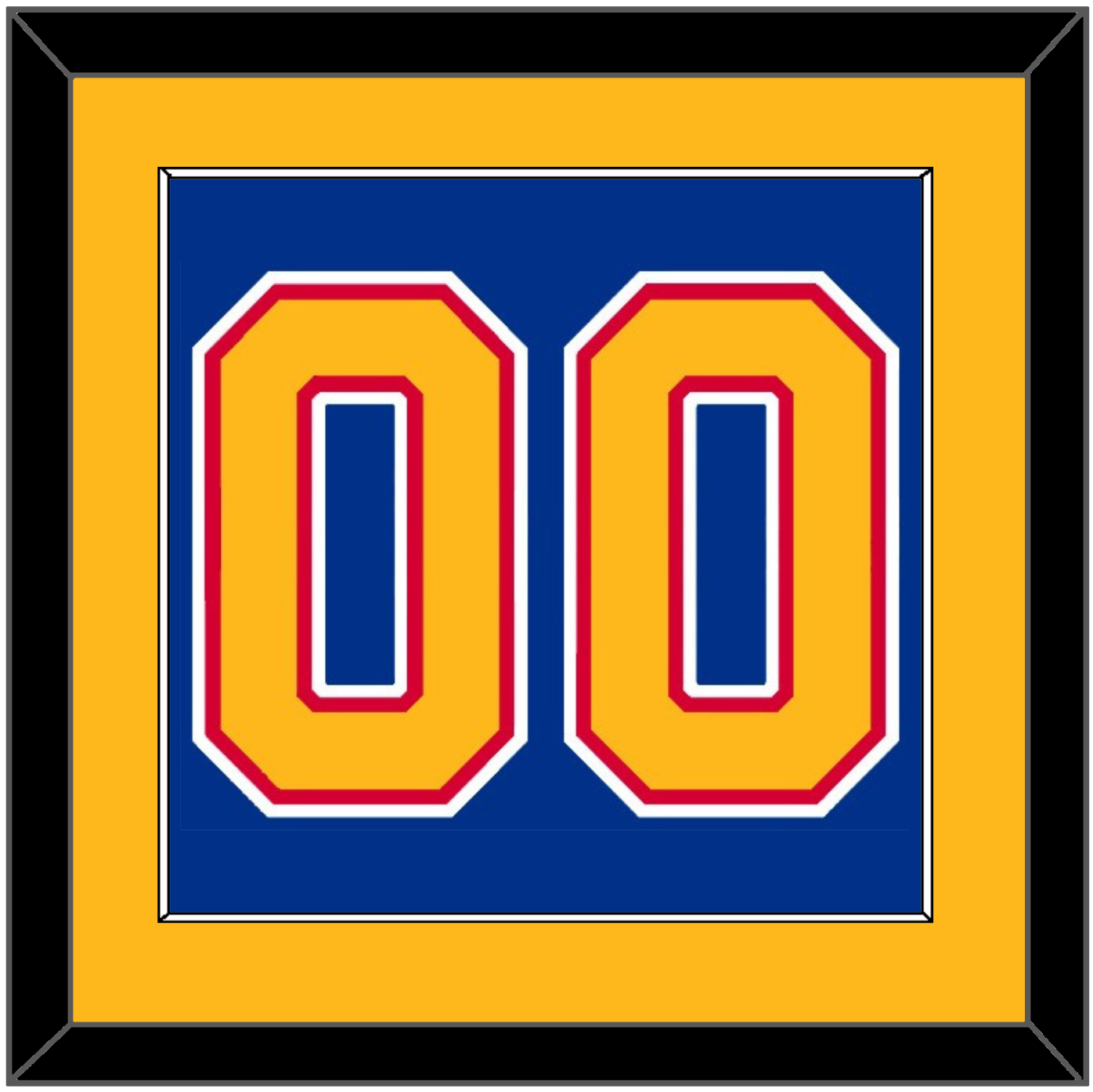St. Louis Number (Back) - Road Blue (1985-1987) - Essential Tier 2
