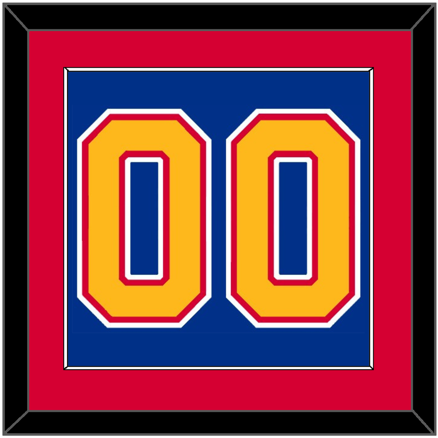St. Louis Number (Back) - Road Blue (1985-1987) - Essential Tier 3