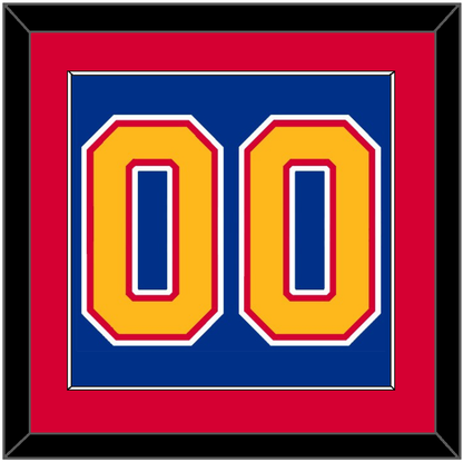 St. Louis Number (Back) - Road Blue (1985-1987) - Essential Tier 3