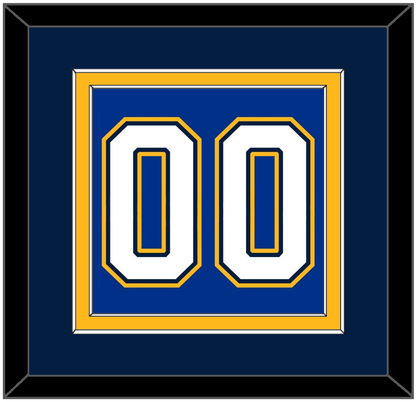 St. Louis Number (Back) - Home Blue (2017-2025) - Signature Tier 4