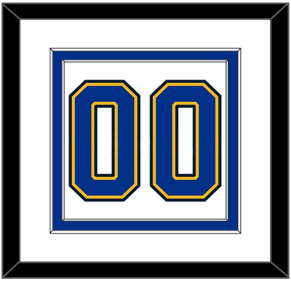 St. Louis Number (Back) - Road White (2007-2014) - Signature Tier 1