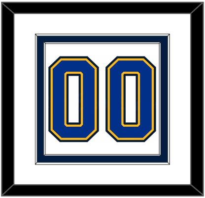 St. Louis Number (Back) - Road White (2007-2014) - Signature Tier 2