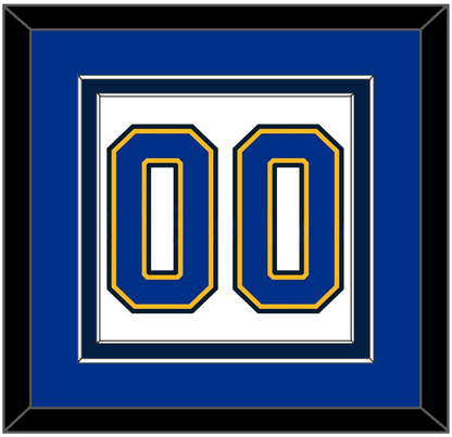 St. Louis Number (Back) - Road White (2007-2014) - Signature Tier 4
