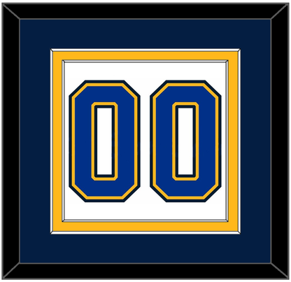 St. Louis Number (Back) - Road White (2014-2017) - Signature Tier 5