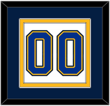 St. Louis Number (Back) - Home/Road White (1998-2007) - Double Mat 5