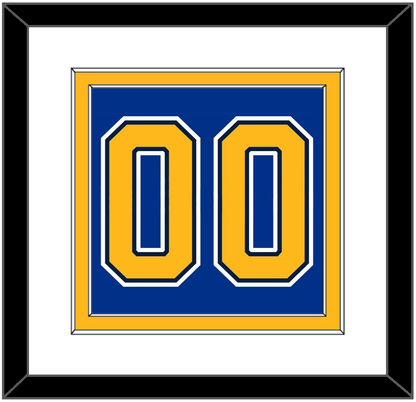 St. Louis Number (Back) - Home Blue (2014-2017) - Signature Tier 1