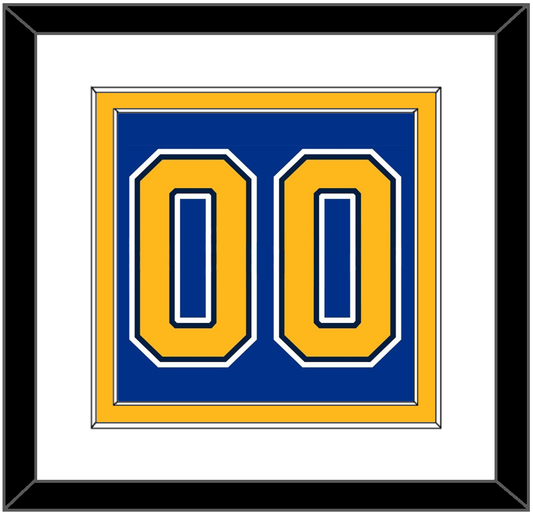 St. Louis Number (Back) - Home Blue (2014-2017) - Signature Tier 1