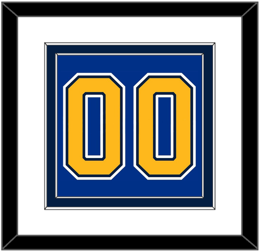 St. Louis Number (Back) - Home Blue (2014-2017) - Signature Tier 2