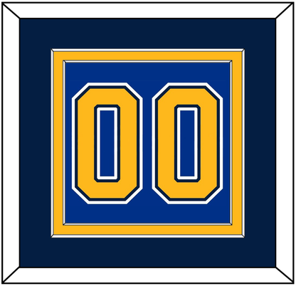 St. Louis Number (Back) - Home Blue (2007-2014) - Signature Tier 4