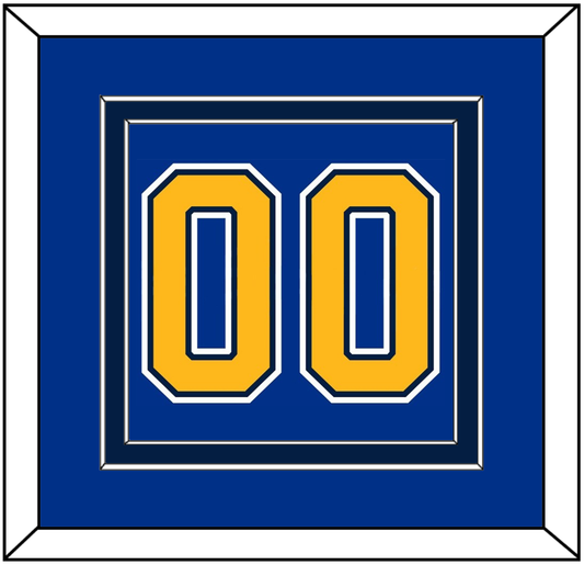 St. Louis Number (Back) - Home Blue (2007-2014) - Signature Tier 5