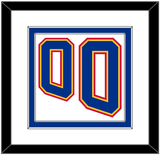 St. Louis Number (Back) - Home White (1995-1998) - Double Mat 1