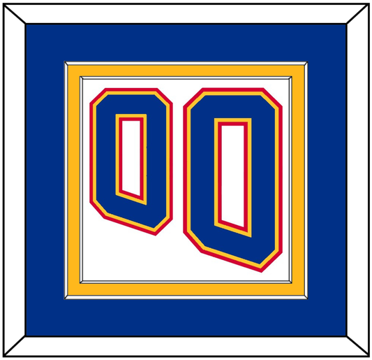 St. Louis Number (Back) - Home White (1995-1998) - Signature Tier 2
