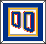 St. Louis Number (Back) - Home White (1995-1998) - Double Mat 2