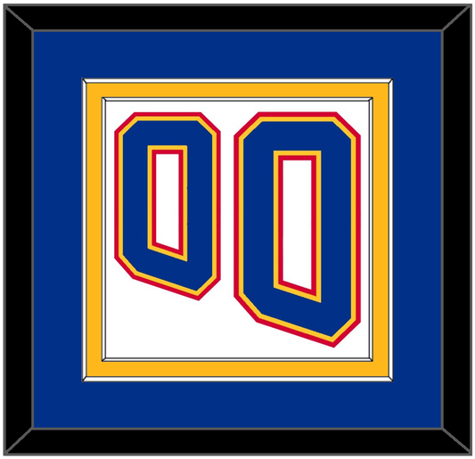 St. Louis Number (Back) - Home White (1995-1998) - Signature Tier 2