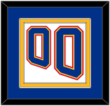 St. Louis Number (Back) - Home White (1995-1998) - Double Mat 2