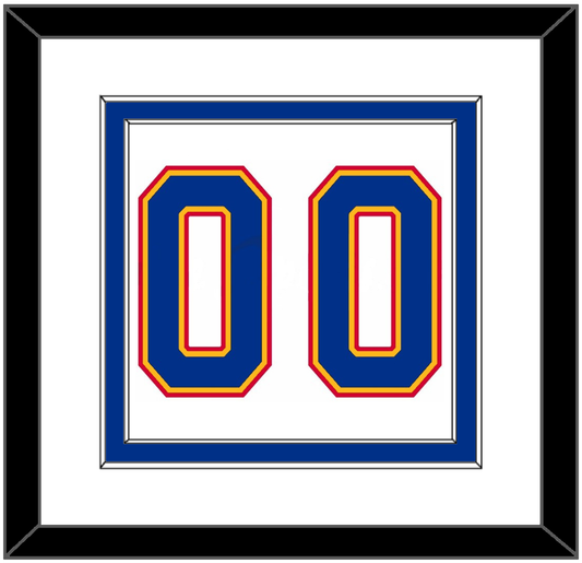 St. Louis Number (Back) - Home White (1992-1995) - Signature Tier 1