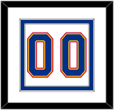 St. Louis Number (Back) - Home White (1992-1995) - Double Mat 1