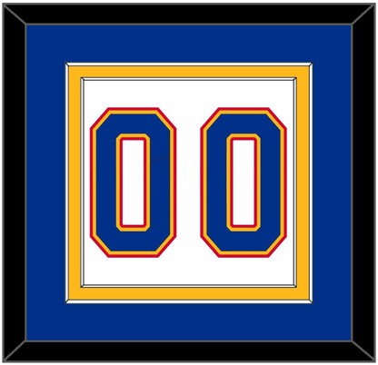 St. Louis Number (Back) - Home White (1992-1995) - Signature Tier 2