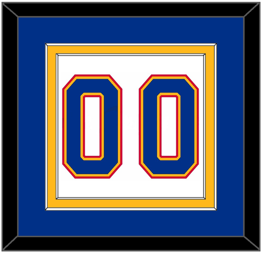 St. Louis Number (Back) - Home White (1992-1995) - Signature Tier 2