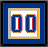 St. Louis Number (Back) - Home White (1992-1995) - Double Mat 2