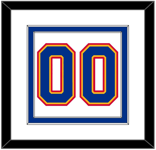 St. Louis Number (Back) - Home White (1985-1987) - Signature Tier 1