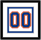 St. Louis Number (Back) - Home White (1985-1987) - Double Mat 1