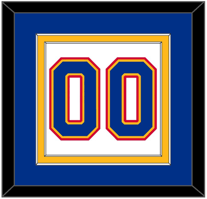 St. Louis Number (Back) - Home White (1985-1987) - Signature Tier 2