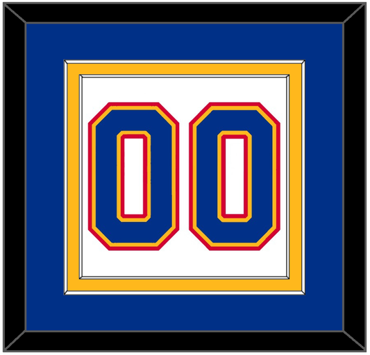 St. Louis Number (Back) - Home White (1985-1987) - Signature Tier 2