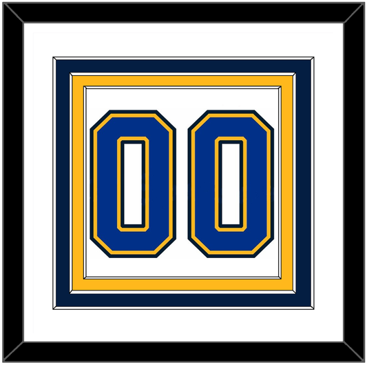 St. Louis Number (Back) - Road White (2017-2025) - Premier Tier 2