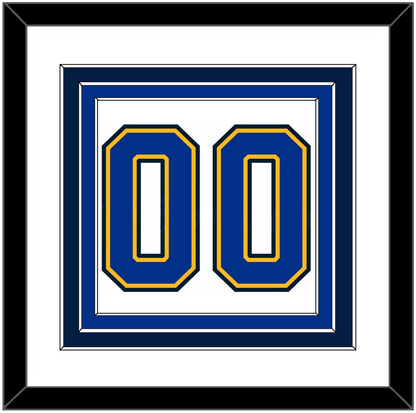 St. Louis Number (Back) - Road White (2014-2017) - Premier Tier 3