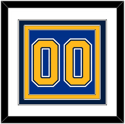 St. Louis Number (Back) - Home Blue (2007-2014) - Premier Tier 1