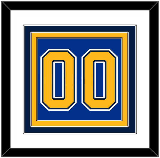 St. Louis Number (Back) - Home Blue (2014-2017) - Premier Tier 1