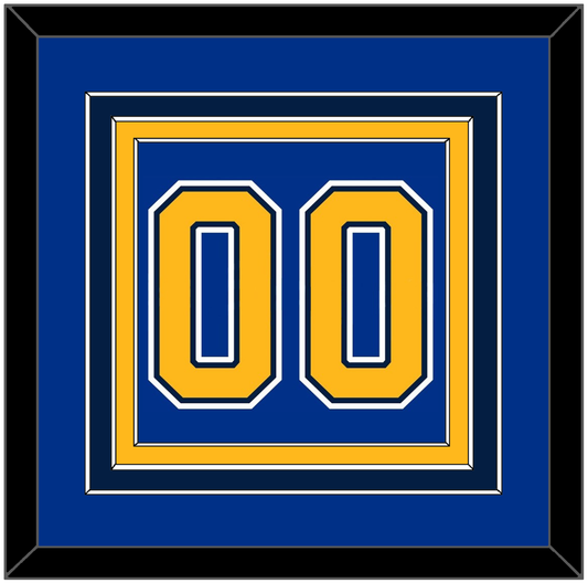St. Louis Number (Back) - Home Blue (2014-2017) - Premier Tier 2