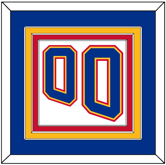St. Louis Number (Back) - Home White (1995-1998) - Premier Tier 2