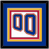 St. Louis Number (Back) - Home White (1995-1998) - Triple Mat 2