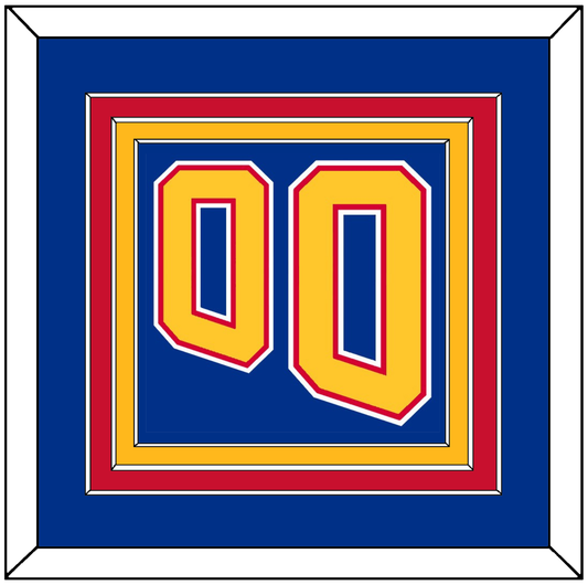 St. Louis Number (Back) - Road Blue (1995-1998) - Premier Tier 2