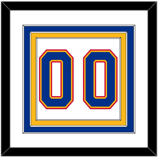 St. Louis Number (Back) - Home White (1992-1995) - Premier Tier 1