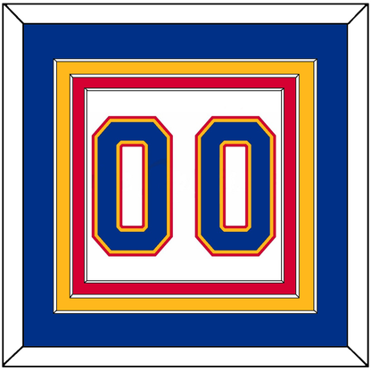 St. Louis Number (Back) - Home White (1992-1995) - Premier Tier 2