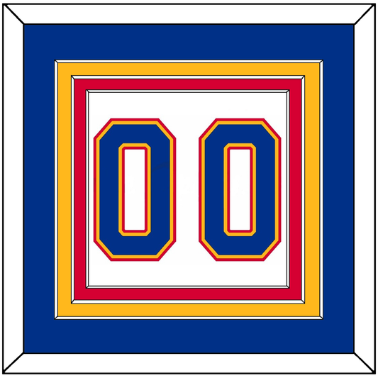 St. Louis Number (Back) - Home White (1992-1995) - Premier Tier 2