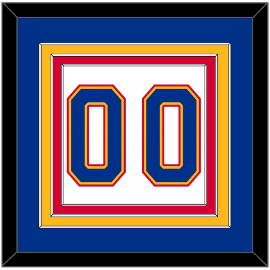 St. Louis Number (Back) - Home White (1992-1995) - Premier Tier 2
