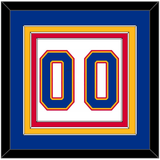 St. Louis Number (Back) - Home White (1992-1995) - Triple Mat 2